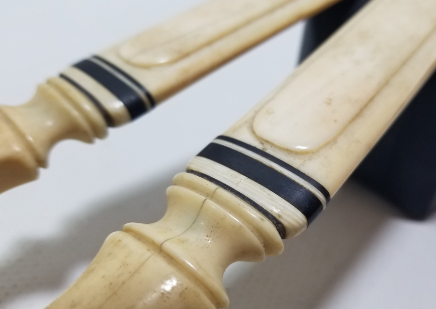 OSMANLI DÖNEMİ FİLDİŞİ SERVİS ÇATAL - KAŞIĞI