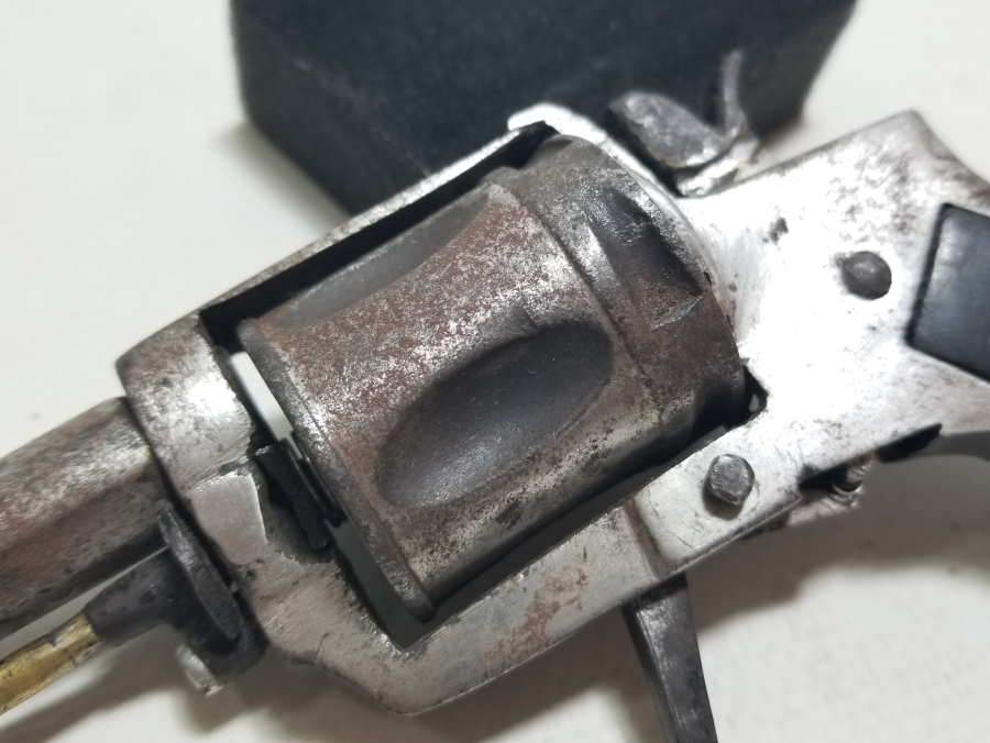 1. DÜNYA SAVAŞI DÖNEMİ GİZLİ TETİK NADİR İNGİLİZ SUBAY TABANCASI