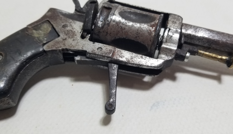 1. DÜNYA SAVAŞI DÖNEMİ GİZLİ TETİK NADİR İNGİLİZ SUBAY TABANCASI