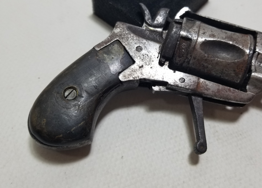 1. DÜNYA SAVAŞI DÖNEMİ GİZLİ TETİK NADİR İNGİLİZ SUBAY TABANCASI