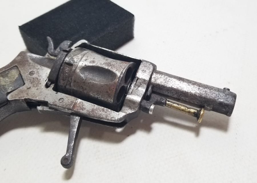 1. DÜNYA SAVAŞI DÖNEMİ GİZLİ TETİK NADİR İNGİLİZ SUBAY TABANCASI