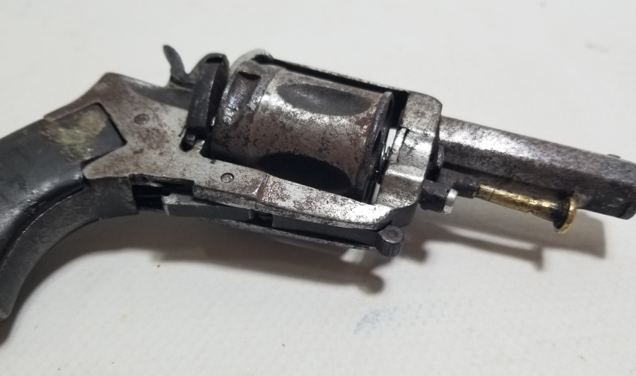 1. DÜNYA SAVAŞI DÖNEMİ GİZLİ TETİK NADİR İNGİLİZ SUBAY TABANCASI