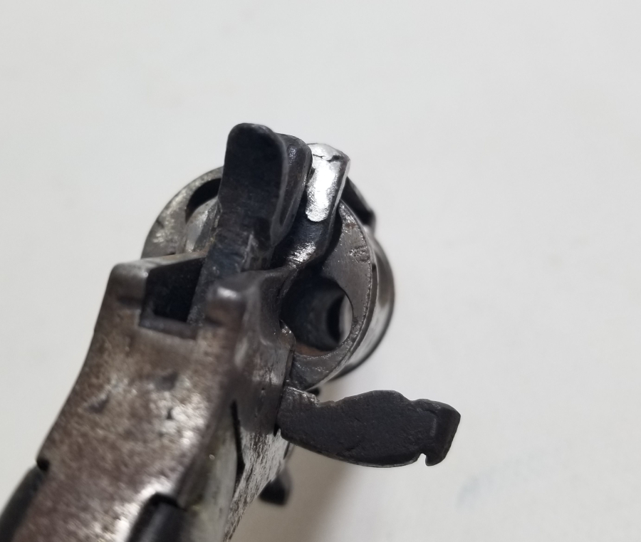 1. DÜNYA SAVAŞI DÖNEMİ GİZLİ TETİK NADİR İNGİLİZ SUBAY TABANCASI