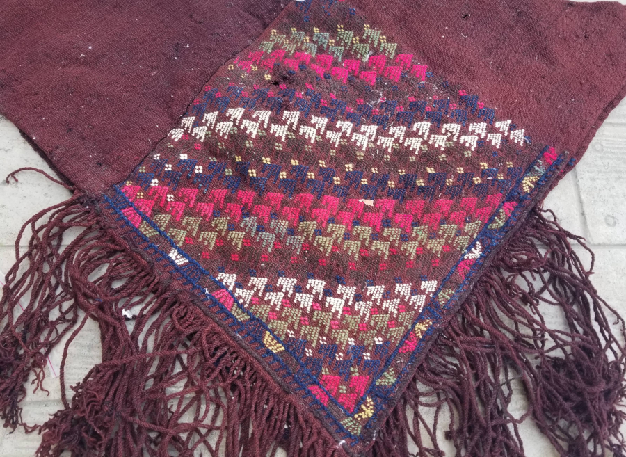 OSMANLI DÖNEMİ EL DOKUMA GELİN ARKALIĞI