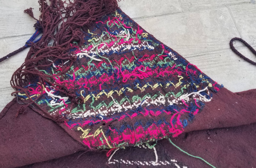 OSMANLI DÖNEMİ EL DOKUMA GELİN ARKALIĞI