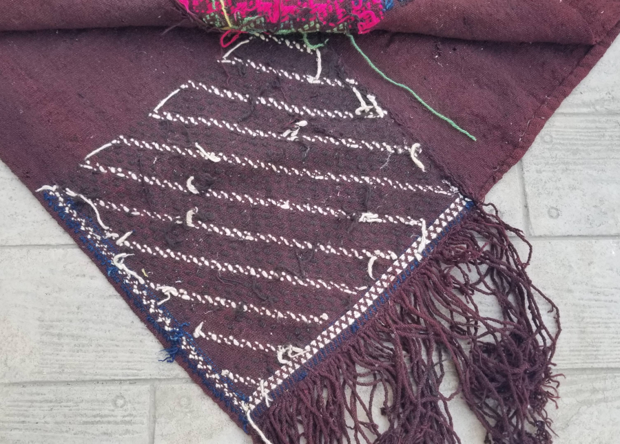 OSMANLI DÖNEMİ EL DOKUMA GELİN ARKALIĞI