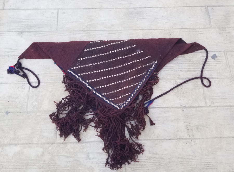 OSMANLI DÖNEMİ EL DOKUMA GELİN ARKALIĞI