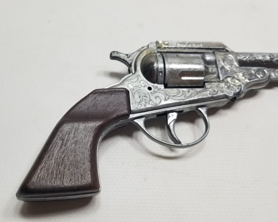 ANTİKA METAL OYUNCAK KAPSÜL TABANCASI