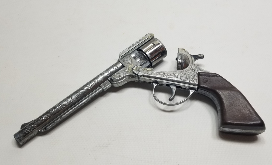 ANTİKA METAL OYUNCAK KAPSÜL TABANCASI