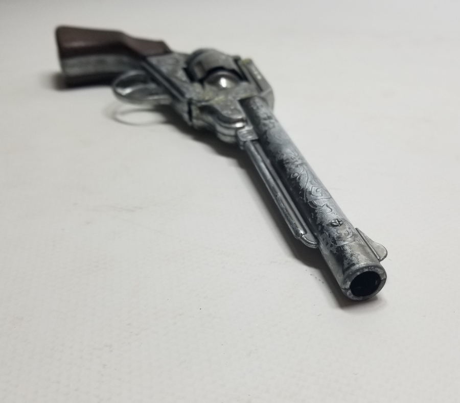 ANTİKA METAL OYUNCAK KAPSÜL TABANCASI