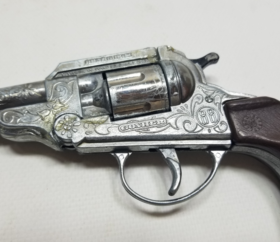 ANTİKA METAL OYUNCAK KAPSÜL TABANCASI