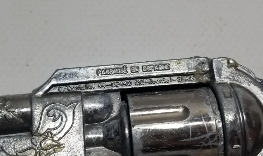 ANTİKA METAL OYUNCAK KAPSÜL TABANCASI