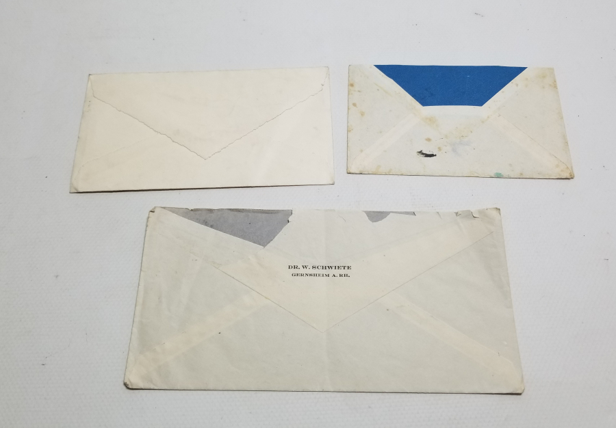 2. DÜNYA SAVAŞI DÖNEMİ 3 ADET MEKTUP ZARFI