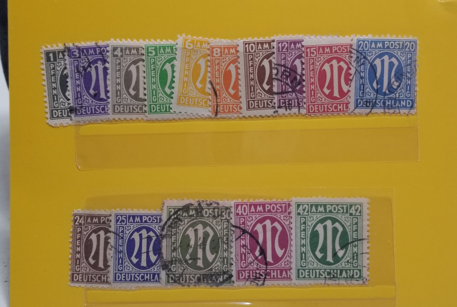 2. DÜNYA SAVAŞI DÖNEMİ ALMAN PUL LOTU