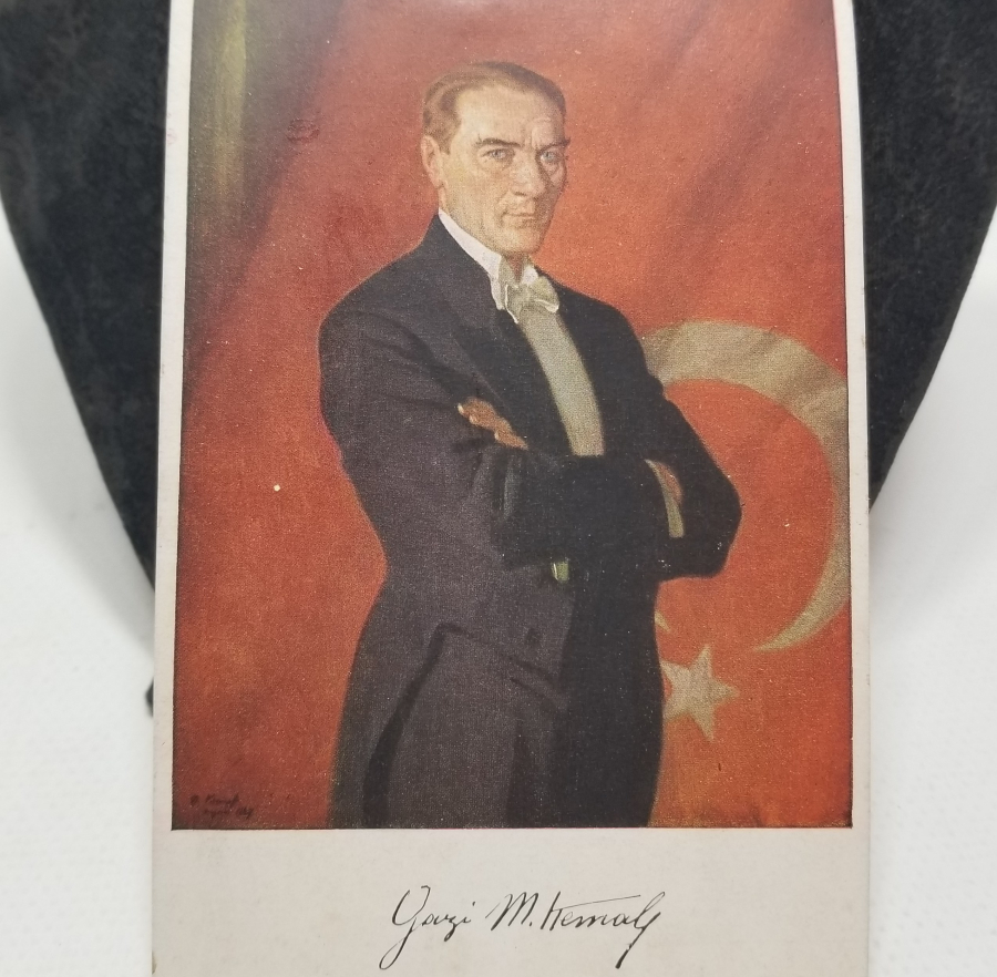 TÜRK TEYYARE CEMİYETİ HATIRA ATATÜRK FOTOĞRAFI