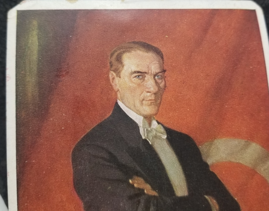 TÜRK TEYYARE CEMİYETİ HATIRA ATATÜRK FOTOĞRAFI