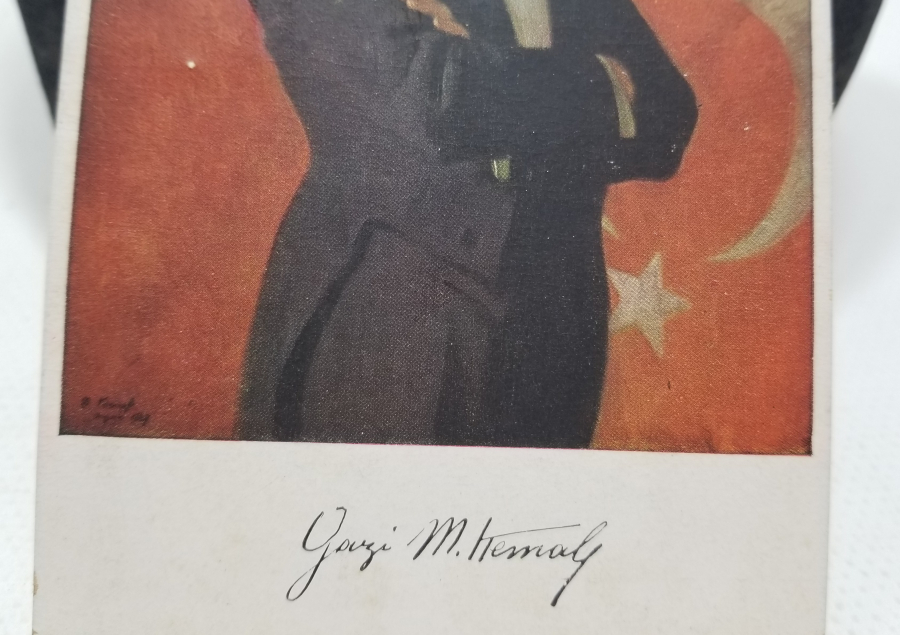 TÜRK TEYYARE CEMİYETİ HATIRA ATATÜRK FOTOĞRAFI