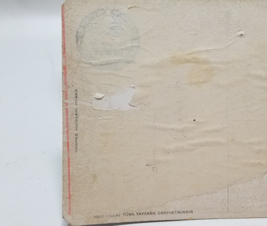 TÜRK TEYYARE CEMİYETİ HATIRA ATATÜRK FOTOĞRAFI