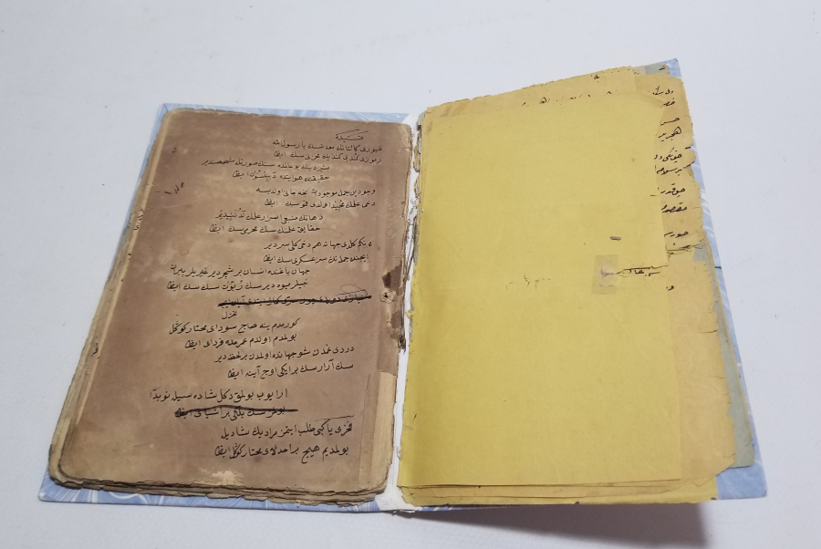 OSMANLI DÖNEMİ EL YAZMA DEYİŞ KİTABI