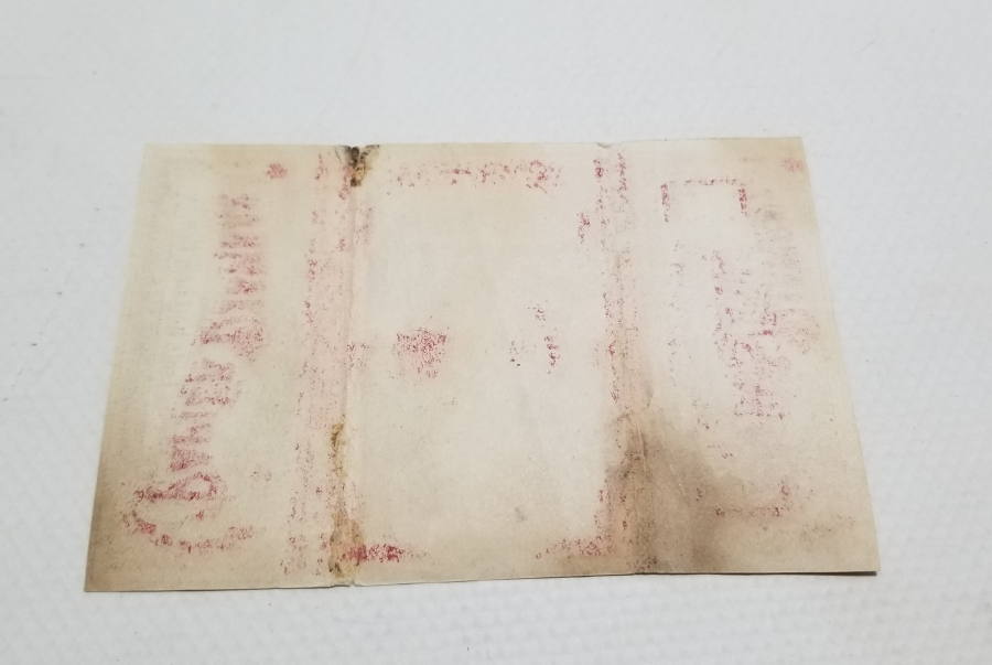 ÜZERİ OSMANLICA YAZILI OSMANLI DÖNEMİ SİGARA KAĞIDI KABI