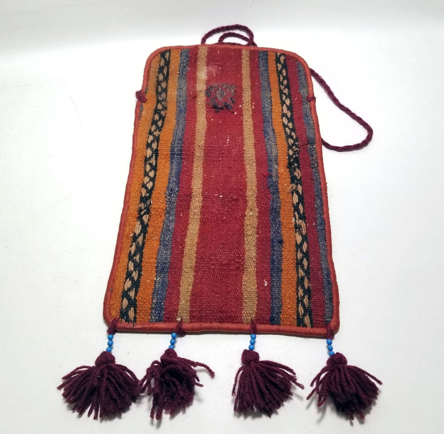 OSMANLI DÖNEMİ KİLİMDEN YAPILMIŞ ÇANTA