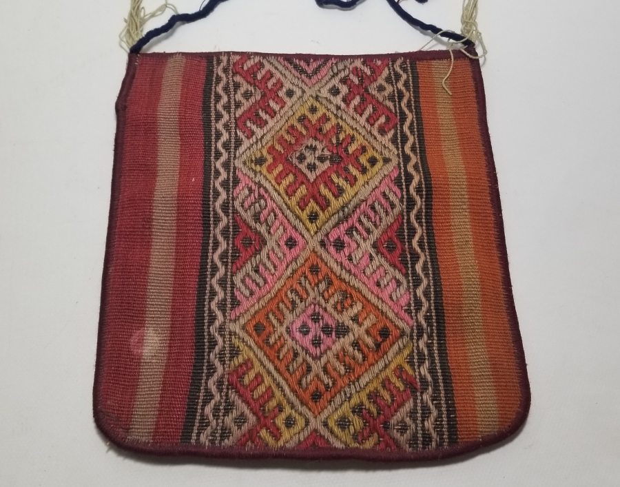 OSMANLI DÖNEMİ KİLİMDEN YAPILMIŞ HEYBE