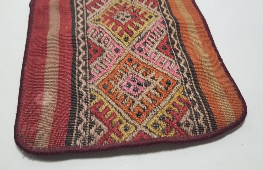 OSMANLI DÖNEMİ KİLİMDEN YAPILMIŞ HEYBE