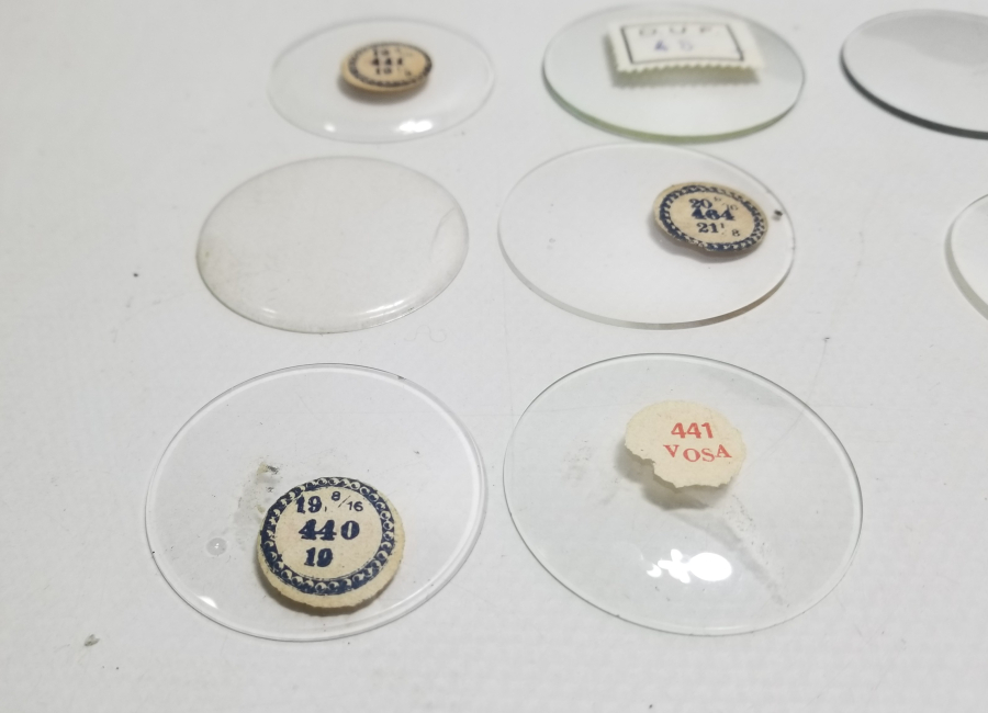 ANTİKA CEP SAATİ CAMLARI LOTU