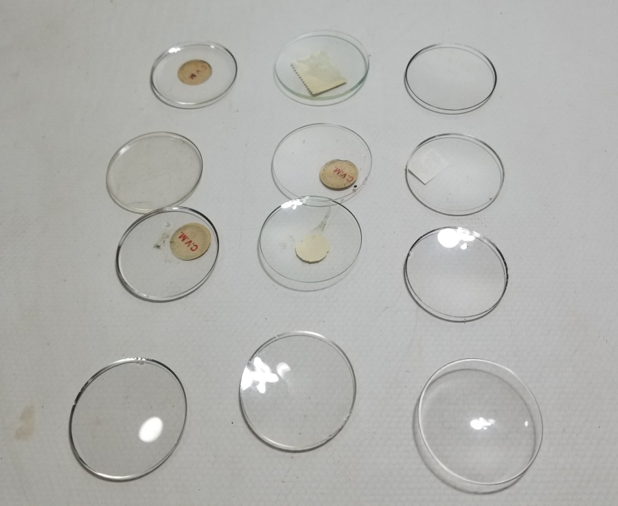 ANTİKA CEP SAATİ CAMLARI LOTU