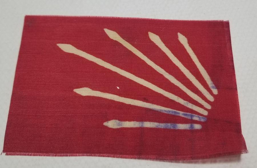 CUMHURİYET BAŞLARI ÇOK NADİR CHP YAKA BAYRAĞI