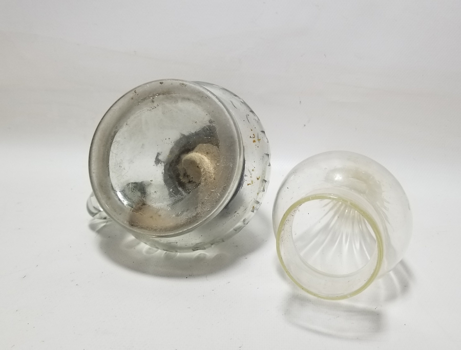 NADİR TİPTE OSMANLI DÖNEMİ TUTMAÇLI GAZ LAMBASI