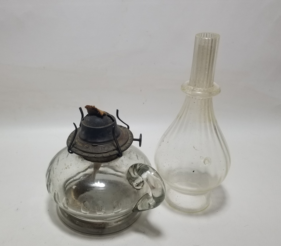 NADİR TİPTE OSMANLI DÖNEMİ TUTMAÇLI GAZ LAMBASI