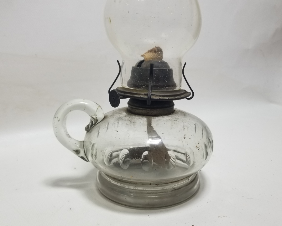 NADİR TİPTE OSMANLI DÖNEMİ TUTMAÇLI GAZ LAMBASI