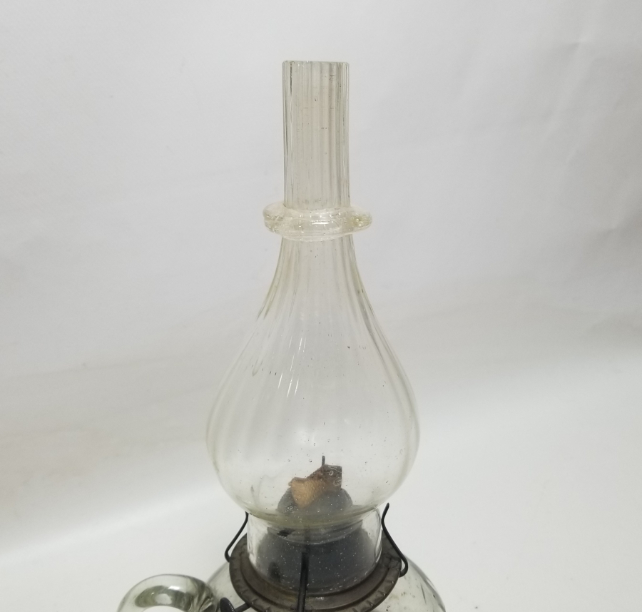 NADİR TİPTE OSMANLI DÖNEMİ TUTMAÇLI GAZ LAMBASI