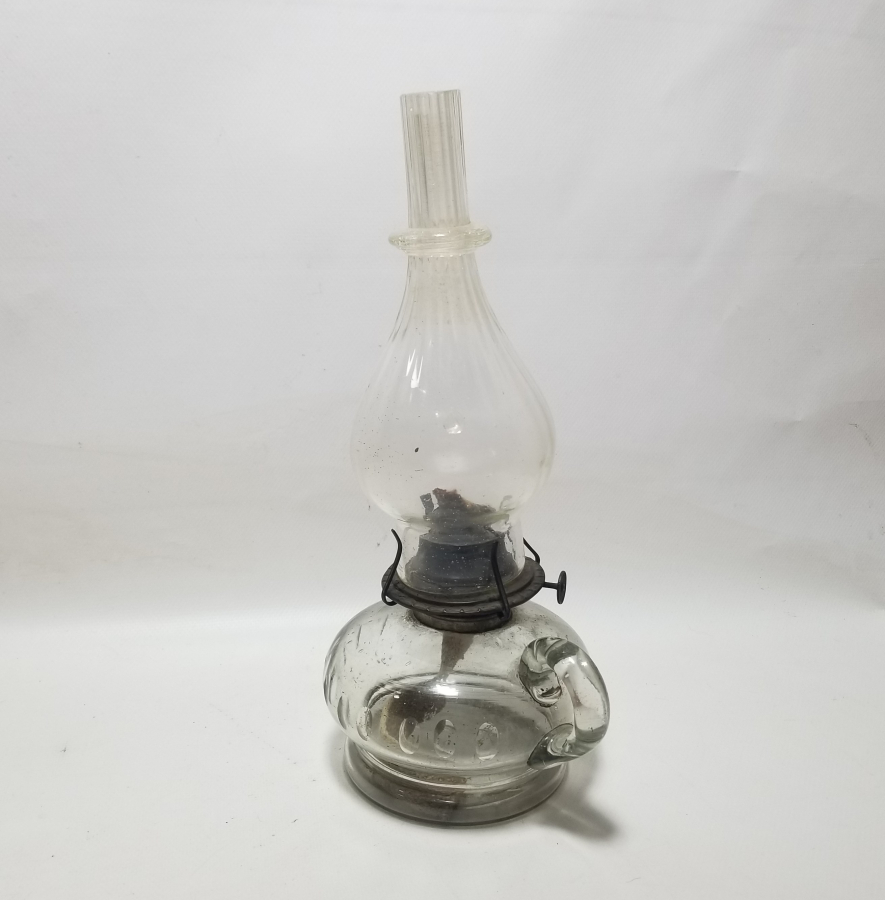 NADİR TİPTE OSMANLI DÖNEMİ TUTMAÇLI GAZ LAMBASI