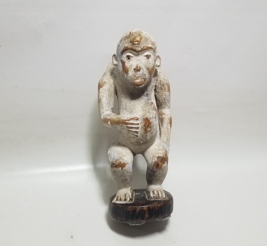 1850LERDEN NADİR AHŞAP AFRİKA HEYKEL