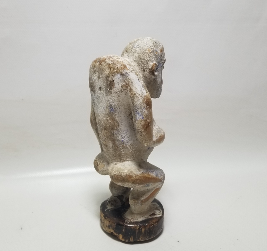 1850LERDEN NADİR AHŞAP AFRİKA HEYKEL