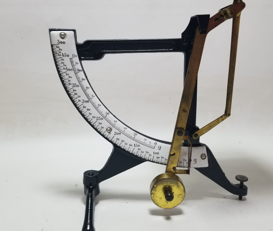 EMAYE KADRANLI ANTİKA POSTA TERAZİSİ