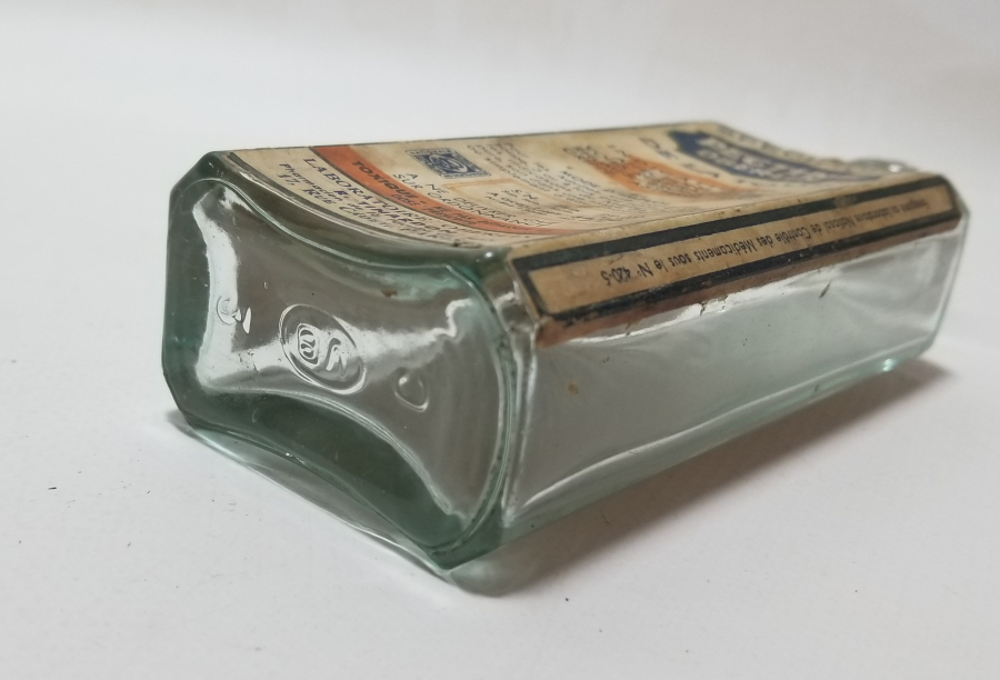 ANTİKA CAM İLAÇ ŞİŞESİ