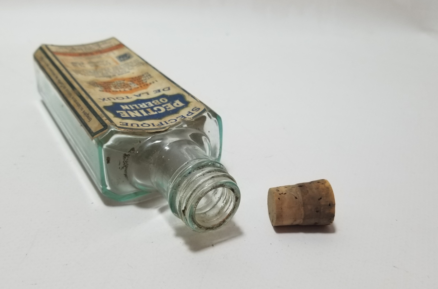 ANTİKA CAM İLAÇ ŞİŞESİ