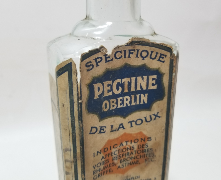 ANTİKA CAM İLAÇ ŞİŞESİ