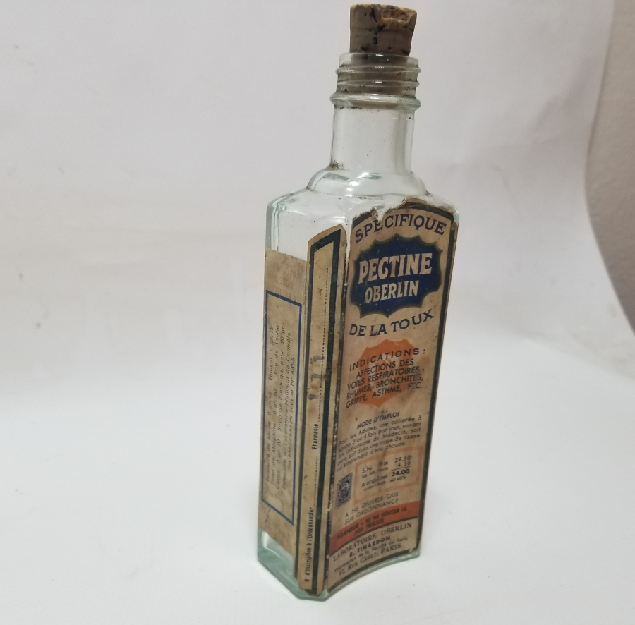 ANTİKA CAM İLAÇ ŞİŞESİ