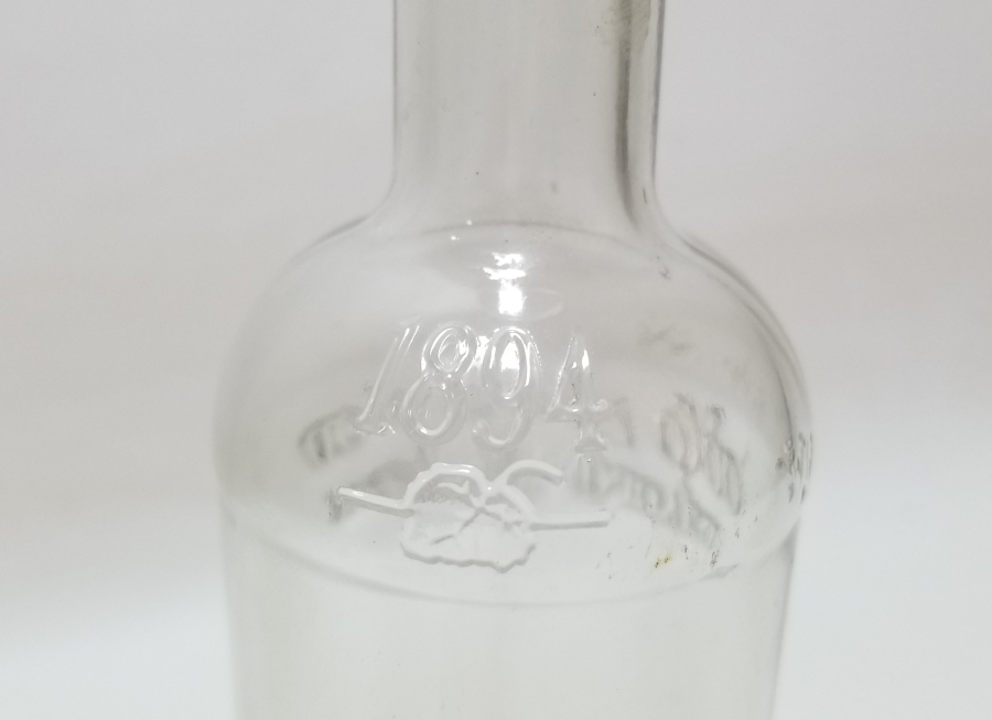 1894 TARİHLİ ANTİKA İLAÇ ŞİŞESİ