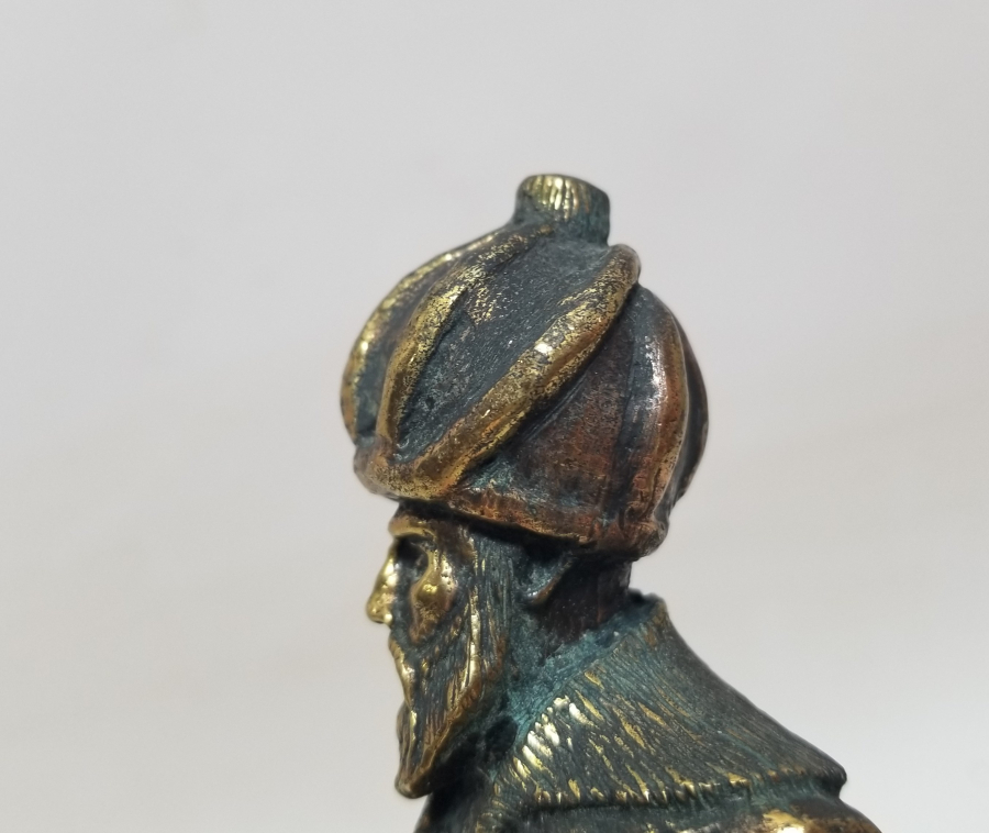 KABARTMA İŞÇİLİKLİ BRONZ DÖKÜM MİMAR SİNAN HEYKELİ