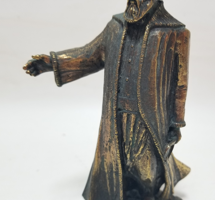 KABARTMA İŞÇİLİKLİ BRONZ DÖKÜM MİMAR SİNAN HEYKELİ