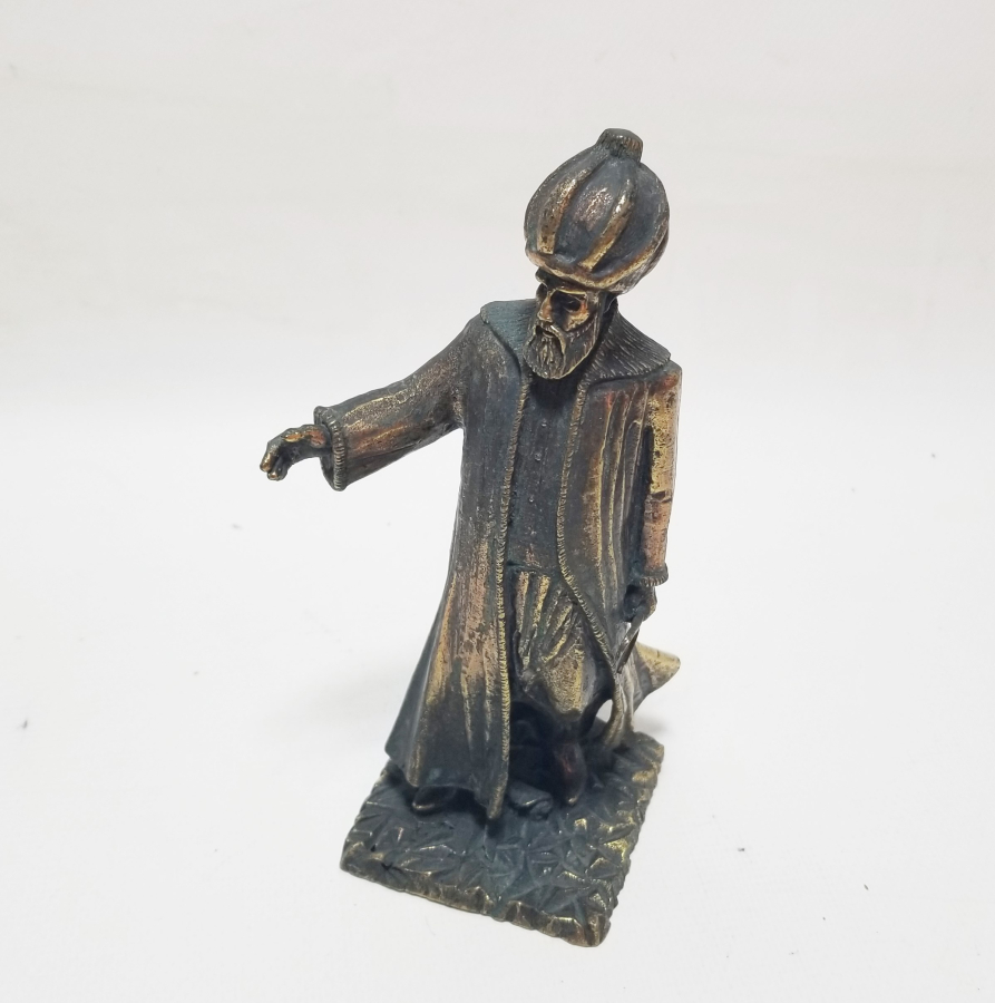 KABARTMA İŞÇİLİKLİ BRONZ DÖKÜM MİMAR SİNAN HEYKELİ