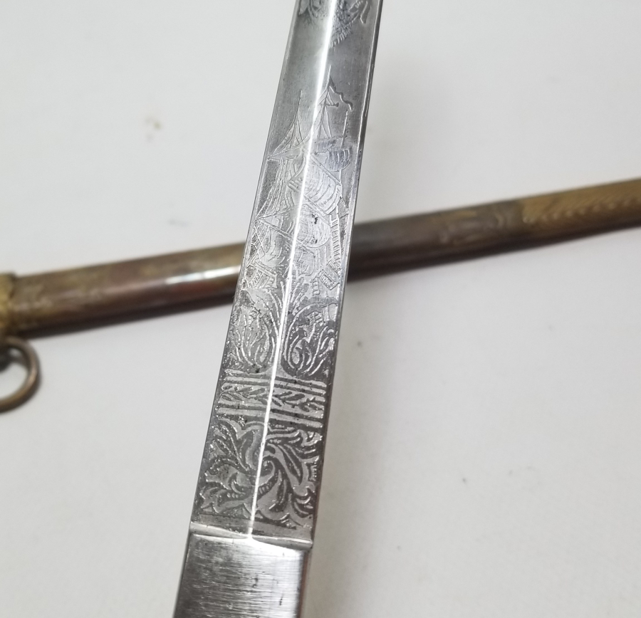 OSMANLI DÖNEMİ FİLDİŞİ SAPLI VE TOMBAK İŞÇİLİKLİ ÇOK NADİR DENİZCİ PAŞA MEÇİ