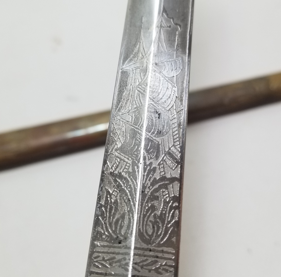 OSMANLI DÖNEMİ FİLDİŞİ SAPLI VE TOMBAK İŞÇİLİKLİ ÇOK NADİR DENİZCİ PAŞA MEÇİ