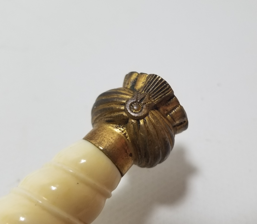 OSMANLI DÖNEMİ FİLDİŞİ SAPLI VE TOMBAK İŞÇİLİKLİ ÇOK NADİR DENİZCİ PAŞA MEÇİ