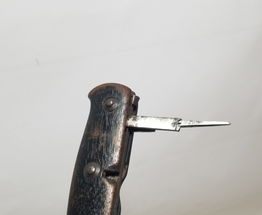 ENVER PAŞA HEDİYESİ SÜNGÜ FORMUNDA YAPILMIŞ NADİR OSMANLI TOPÇU SUBAY MEÇİ